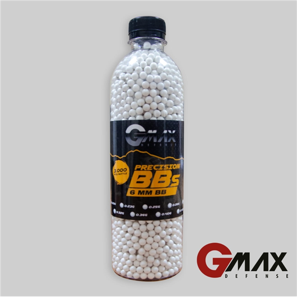 Gmax 0,28 Gram 3000 Adet AirSoft BB